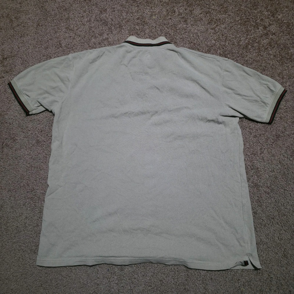 Gucci Equestrian Polo Shirt Beige Tan Made in Italy Mens Size XXL *FITS Large* - Picture 13 of 13